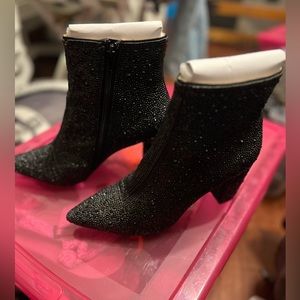 Betsy Johnson viral glitter boots
